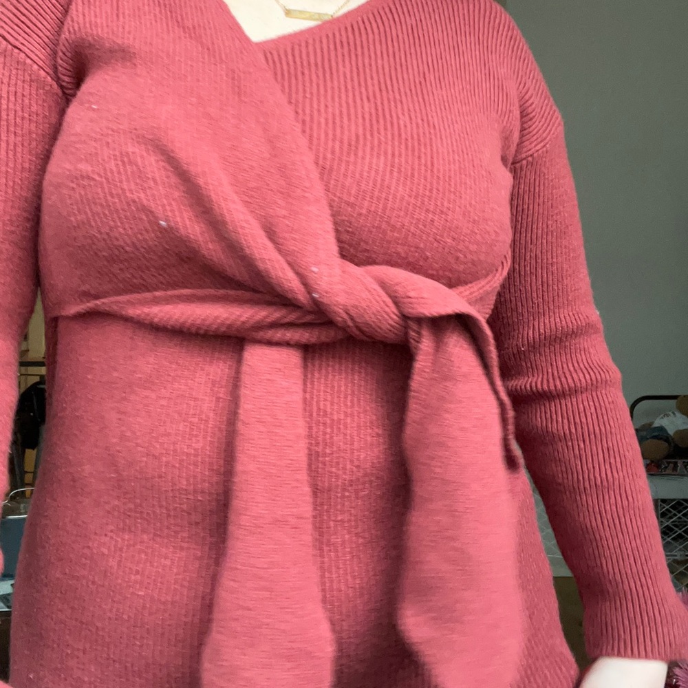Cozy Women’s Crossover Sweater